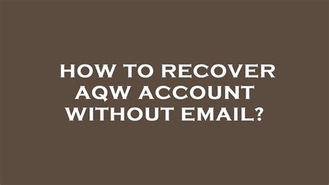 aqw recover account.